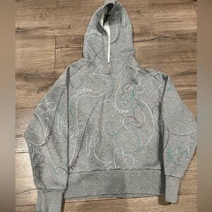 Adidas Girls hoodie. Gray. Size 7/8